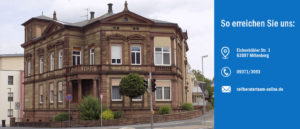 Das Kanzleigebäude in Miltenberg